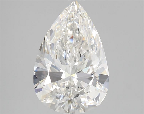 3.22 carat G-IF Natūralus Pear Deimantas (1)