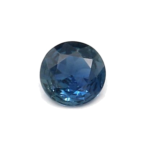 0.43 carat BLUE BRILLIANT cut Round Safyras (1)