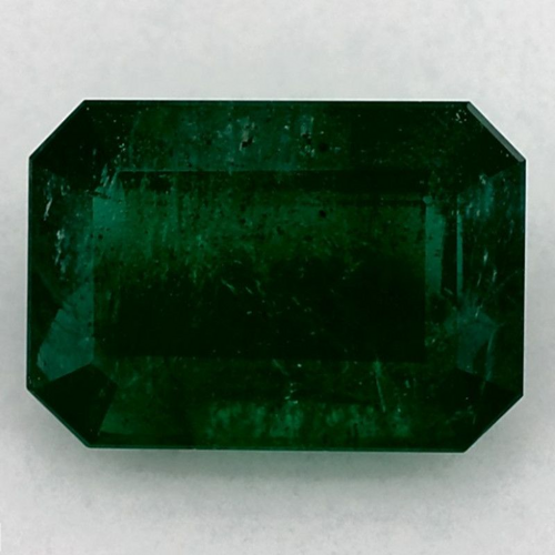 4.57 carat GREEN Octagonal Smaragdas (1)
