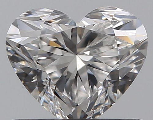 0.59 carat E-VS1 Natūralus Heart Deimantas (1)