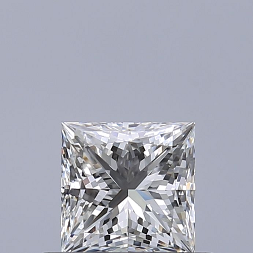 0.54 carat G-VVS1 Natūralus Princess Deimantas (1)