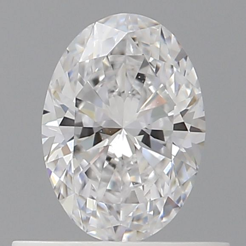 0.5 carat D-VS2 Natūralus Oval Deimantas (1)