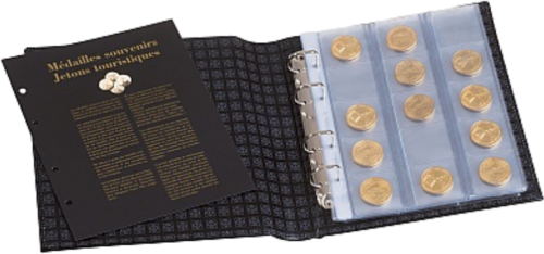 Албум Optima за Френски сувенирни медали (2)