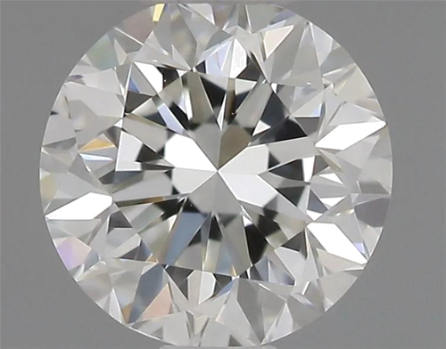 0.4 carat I-VVS1 GD cut Natūralus Round Deimantas (1)