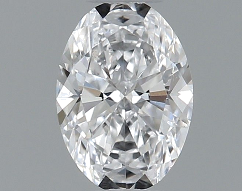 0.32 carat D-SI1 Natūralus Oval Deimantas (1)