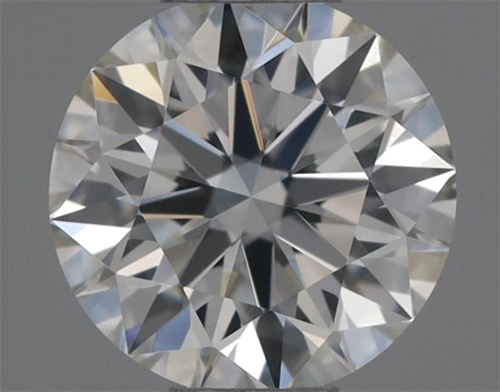 0.35 carat H-VVS2 Excellent cut Natūralus Round Deimantas (1)