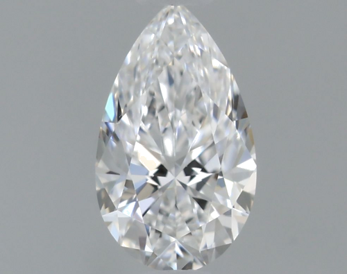 0.3 carat E-VS1 Natūralus Pear Deimantas (1)