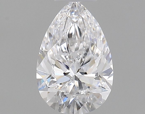 0.38 carat D-VVS1 Natūralus Pear Deimantas (1)