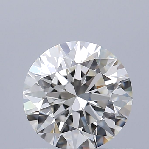 0.72 carat H-IF Excellent cut Natūralus Round Deimantas (1)