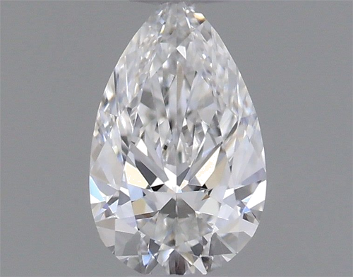 0.27 carat E-VVS2 Natūralus Pear Deimantas (1)