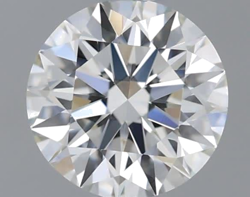 0.52 carat J-IF Excellent cut Natūralus Round Deimantas (1)