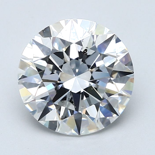 3.01 carat E-SI1 Excellent cut Natūralus Round Deimantas (1)