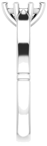 Sužadėtuvių Žiedas „Solitaire“ 585 Baltojo Aukso Marquise 7mm x 3.5mm (4)