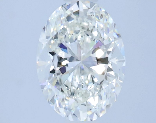 1.0 carat G-VVS1 Natūralus Oval Deimantas (1)