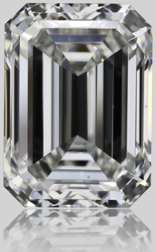 1.2 carat G-VS2 Natūralus Emerald Deimantas (1)