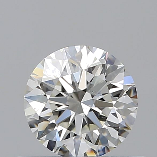 0.5 carat I-SI1 Very Good cut Natūralus Round Deimantas (1)
