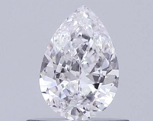 0.5 carat D-VS2 Natūralus Pear Deimantas (1)