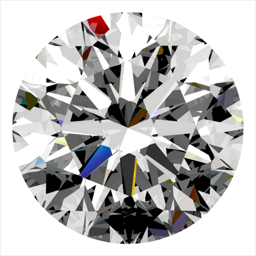0.3 carat E-VVS1 Excellent cut Natūralus Round Deimantas (1)