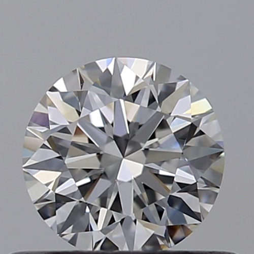 0.37 carat F-VVS1 Excellent cut Natūralus Round Deimantas (1)