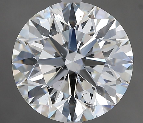 4.5 carat H-SI2 Excellent cut Natūralus Round Deimantas (1)