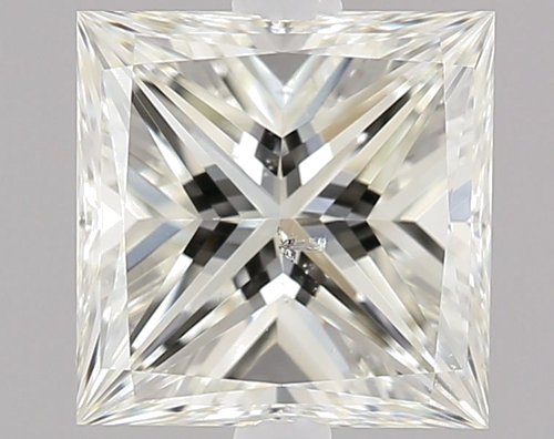 1.0 carat K-SI1 Natūralus Princess Deimantas (1)
