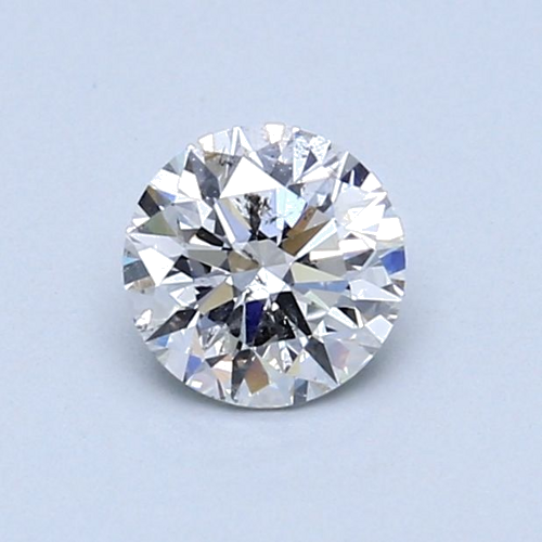 0.65 carat E-SI2 Very Good cut Natūralus Round Deimantas (1)