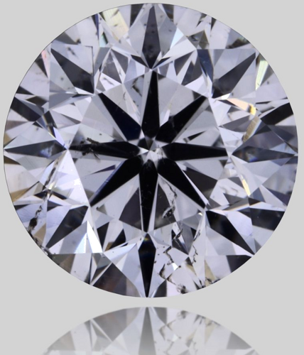 1.23 carat H-SI2 Very Good cut Natūralus Round Deimantas (1)