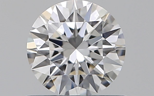 0.57 carat D-VVS2 Excellent cut Natūralus Round Deimantas (1)