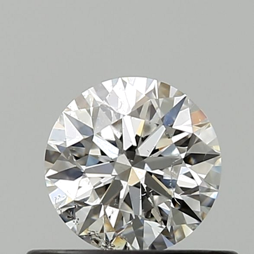 0.45 carat F-SI2 Very Good cut Natūralus Round Deimantas (1)