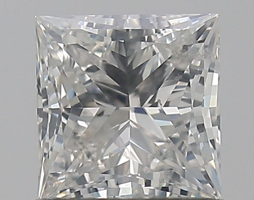 0.7 carat G-SI2 Natūralus Princess Deimantas (1)