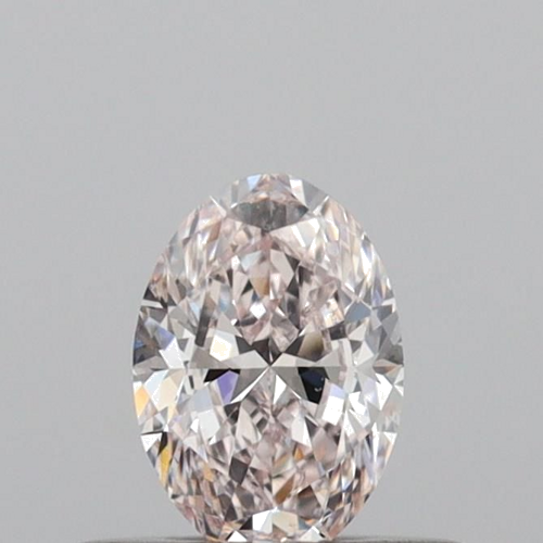 0.3 carat Very Light Pink-VS2 Natūralus Oval Deimantas (1)
