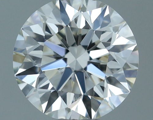 0.51 carat K-VVS1 Excellent cut Natūralus Round Deimantas (1)