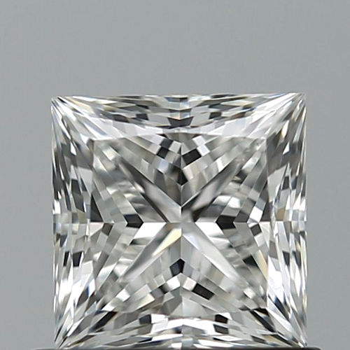 0.9 carat G-VVS2 Natūralus Princess Deimantas (1)