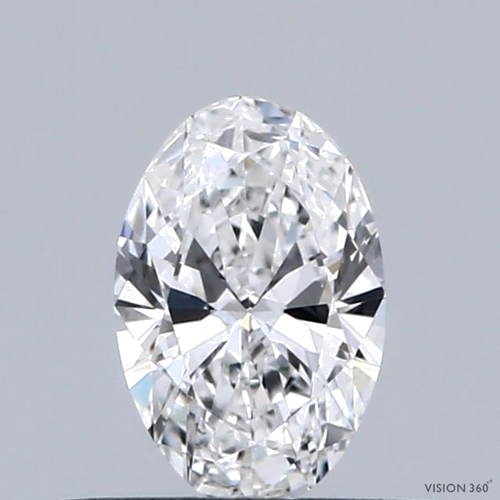 0.39 carat E-SI1 Natūralus Oval Deimantas (1)