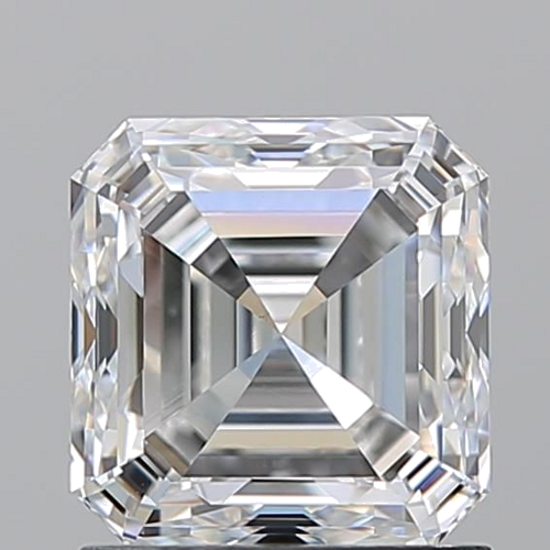1.5 carat F-VS1 Natūralus Asscher Deimantas (1)