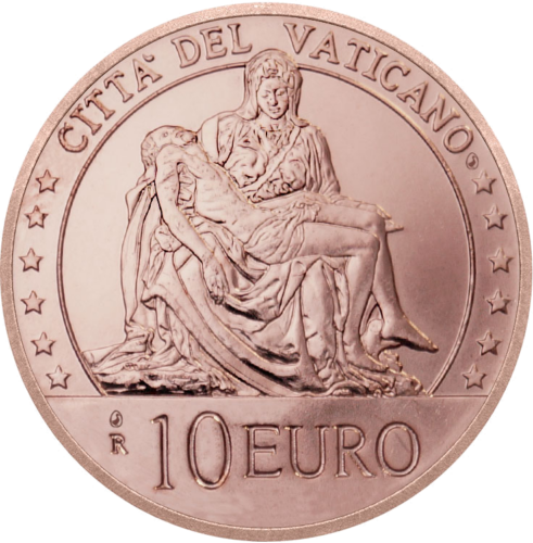 2020 Vatican Michelangelo Pieta 10 euro coin (1)