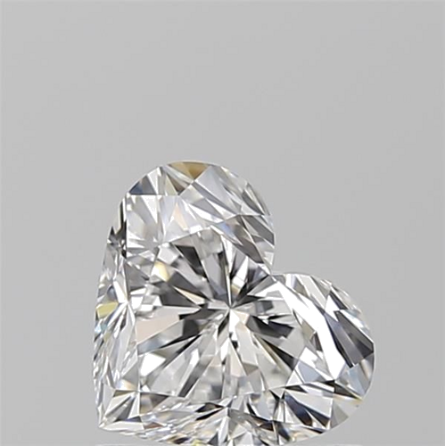 1.01 carat E-VS2 Natūralus Heart Deimantas (1)