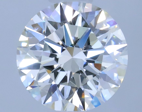 0.52 carat H-IF Excellent cut Natūralus Round Deimantas (1)