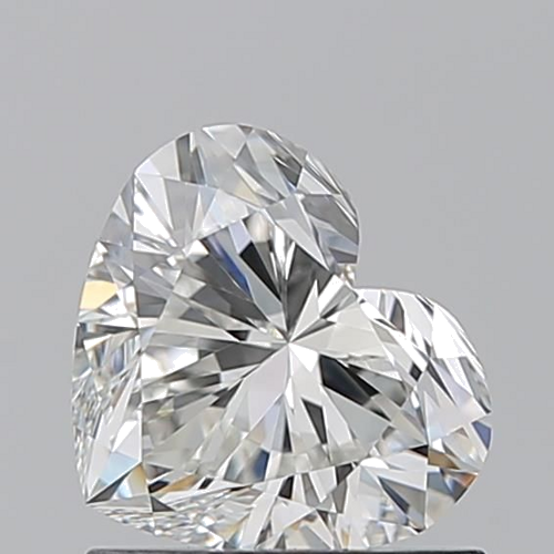 1.01 carat H-VVS1 Natūralus Heart Deimantas (1)