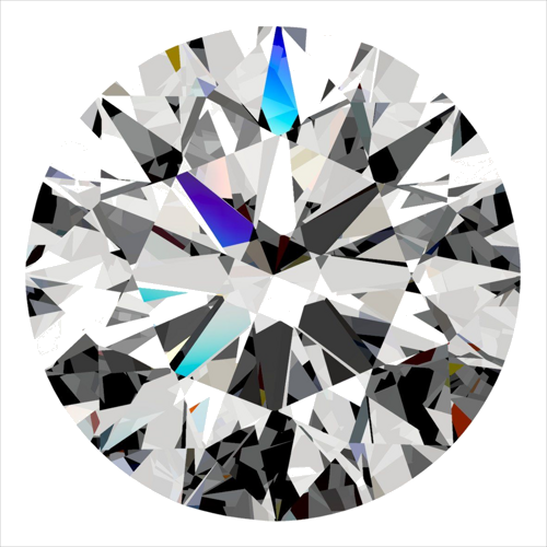 0.31 carat H-VS1 Excellent cut Natūralus Round Deimantas (1)