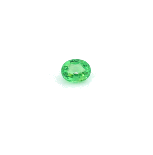 0.39 carat GREEN Oval Garnet (1)