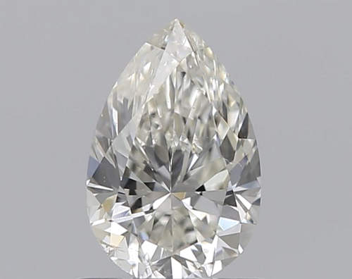 0.7 carat J-SI2 Natūralus Pear Deimantas (1)