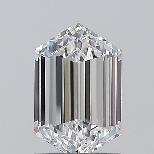 1.01 carat D-VVS2 Natūralus Hexagonal Deimantas (1)
