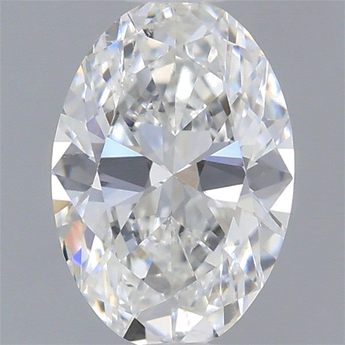 0.5 carat F-SI1 Natūralus Oval Deimantas (1)