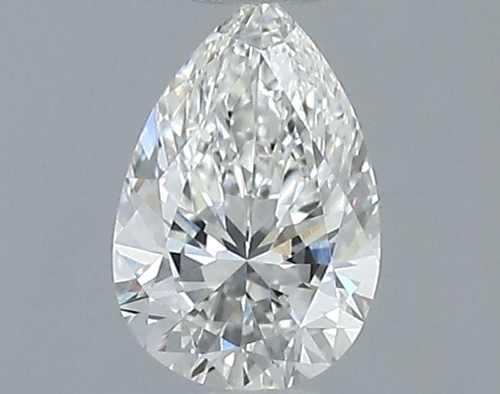 0.51 carat G-VS1 Natūralus Pear Deimantas (1)