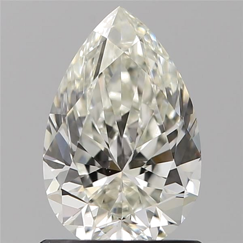 0.92 carat J-VS1 Natūralus Pear Deimantas (1)