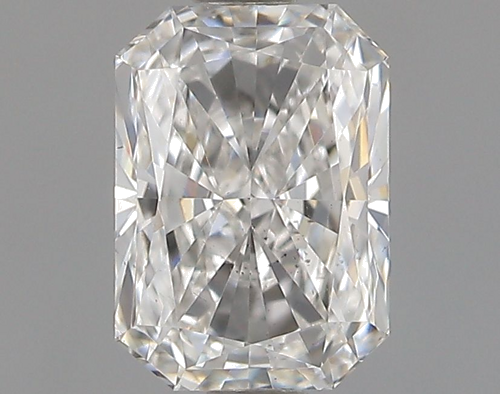0.52 carat F-SI1 Natūralus Radiant Deimantas (1)