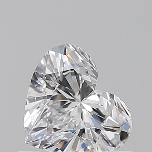 0.52 carat D-VS2 Natūralus Heart Deimantas (1)