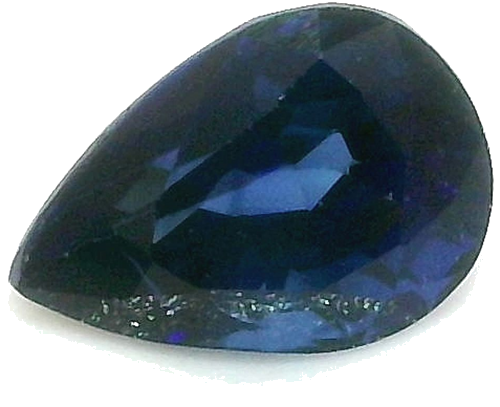 0.6 carat BLUE Pear Safyras (1)