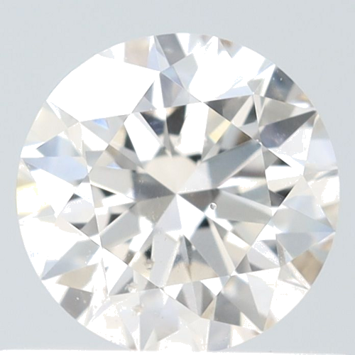 0.57 carat K-SI1 Excellent cut Natūralus Round Deimantas (1)